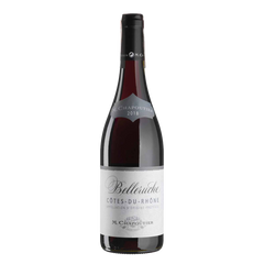Вино виноградне натуральне сухе червоне Кот дю Рон Беллеруш Руж, M. Chapoutier 0,75л 14%