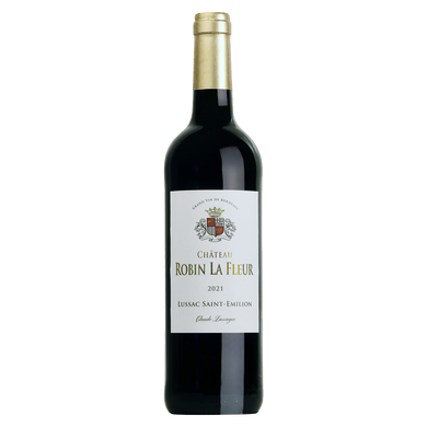 Вино червоне сухе Lussac Saint-Emillion AOC /Chateau Robin la Fleur/ 0.75 л. 13.0%
