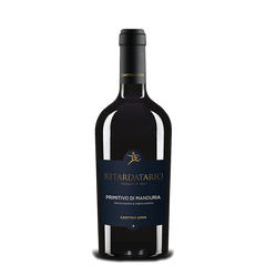 Вино сухое красное Cantina Sava "Ritardario" Primitivo Di Manduria DOP, 0,75л. 14,5%