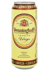Пиво Denninghoff's Weizen пшеничное 0,5л ж/банка, алк. 5,3%