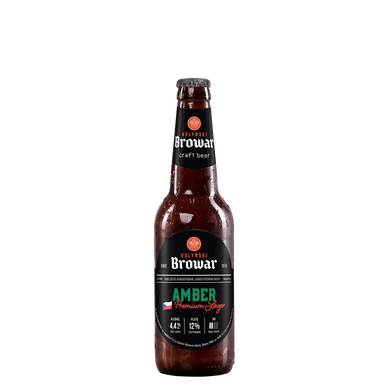Пиво светлое нефильтрованное "Amber" 0,35 л 4,4%