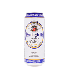 Пиво Denninghoff's Pilsner светлое 0,5л с/банка, алк. 4,9%