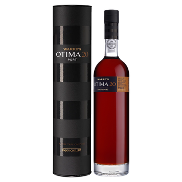 Вино кріплене червоне, портвейн Warre's Otima 20 Y.O. Port, 0,5л. 20% в тубусі