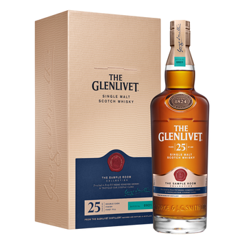 Віскі The Glenlivet 25 років 0,7л. 43% в подарунковій упаковці