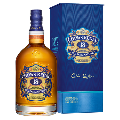 Виски Chivas Regal 18 лет 1,0л. 40% в кор.