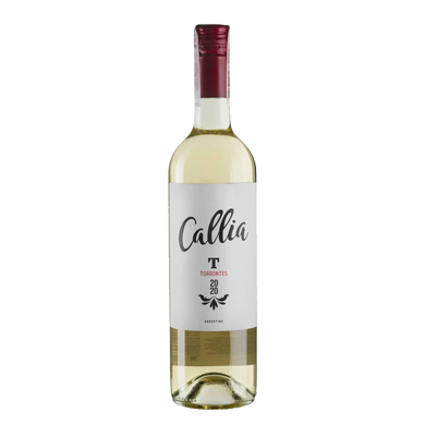 Вино виноградное сухое натуральное белое Торонтес, Callia 0,75л 13%