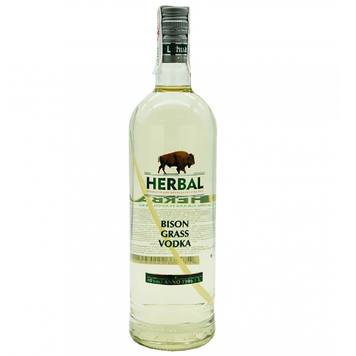 Горілка ароматизована "Herbal" Bison Grass 1,0 л. 40%