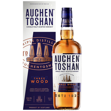 Виски односолодовый Auchentoshan Three Wood 0,7л.43%