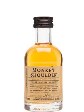 Виски солодовый Monkey Shoulder 0,05л 40%