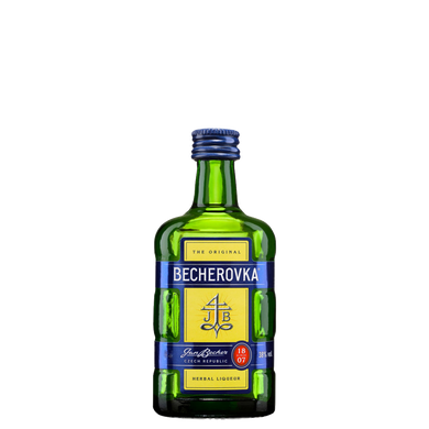 Лікерна настоянка на травах Becherovka 0,35л. 38%