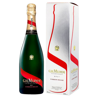 Шампанське Mumm Cordon Rouge Brut 0,75л. 12%, в кор.