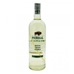 Водка ароматизированная "Herbal" Bison Grass 1,0л. 40%