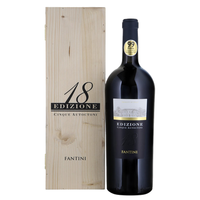 Вино червоне напівсухе Fantini "Edizione 18 Cinque Autoctoni", 1,5л.14,5%