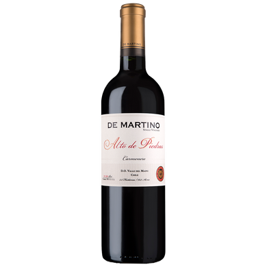 Вино красное сухое Carmenere "Alto De Piedras" Single Vineyard, De Martino, 0,75л. 13%