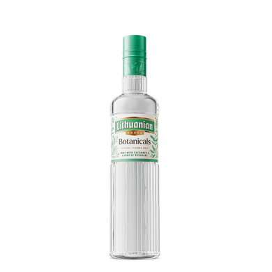 Горілка ароматизована Lithuanian "Botanicals" Mint, Cucumber & Rosemary 0,5 л. 38%