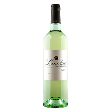 Вино біле сухе Blanc de Lauduc "Classic" Bordeaux AOC /Chateau Lauduc/ 0.75 л. 12.5%