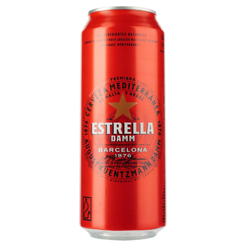 Пиво Estrella Damm Barcelona світле 0,5л