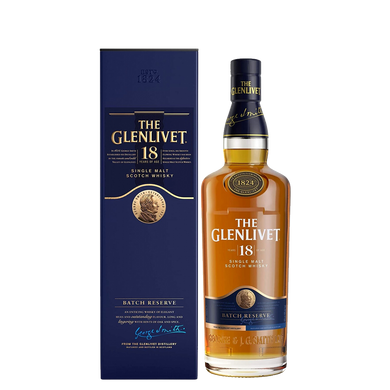 Виски The Glenlivet 18 лет 0,7л. 40% в кор.