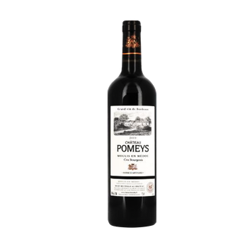Вино красное сухое Moulis-en-Medoc AOC Cru Bourgeois Rouge Chateau Pomeys 0.75 л 14.0%