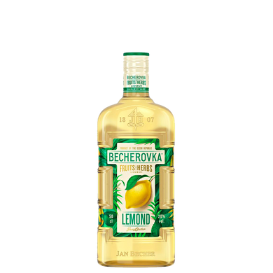 Лікерна настоянка на травах Becherovka Lemond 0,5л. 20%