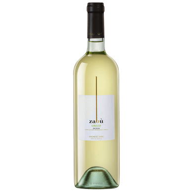 Вино белое сухое Vigneti Zabu Grillo Sicilia, 0,75 л. 12,5%