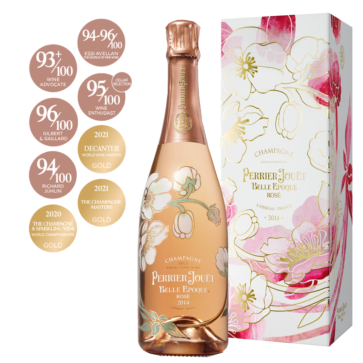 Шампанское Perrier Jouet Belle Epoque Rose 0,75л 12,5%, в коробке