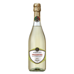 Вино белое игристое сухое "Frizzantino" Emilia Bianco Secco-Dry/Poderi Alti/ 0,75 л. 10,0%