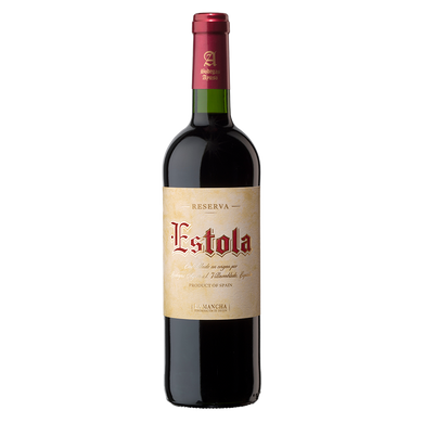 Вино червоне сухе Reserva La Mancha DO /Estola/ 0.75л, 13.5%