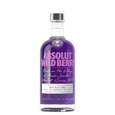 Горілка Absolut Wild Berri 0.7л 38%