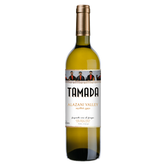 Вино виноград біле напівсолодке ТАМАДА Алазанська долина біле \\ TAMADA Alazani Valley white 0,75 л.