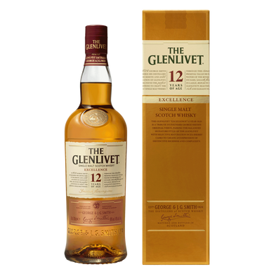 Виски The Glenlivet Excellence 12 лет 0,7л. 40%
