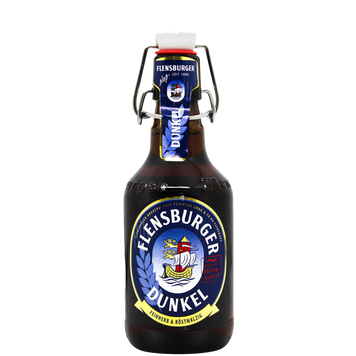 Пиво темне фільтроване Flensburger Dunkel 0,33л 4,8%