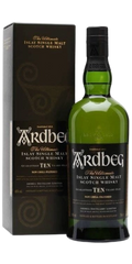 Виски Ardbeg 10 лет в подарочной упаковке, 46% 0,7л