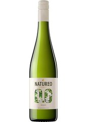 Вино виноградное натуральное полусладкое белое безалкогольное Мускат Натурео, 0,75л.