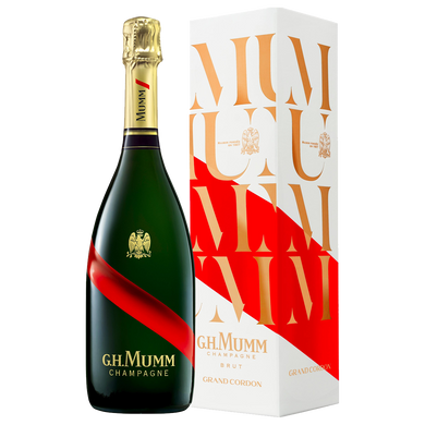 Шампанское Mumm Grand Cordon Brut 0,75л 12%, в кор.