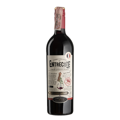 Вино виноградное натуральное полусухое красное Антрекот, Gourmet Pere & Fils, 0,75л 14%