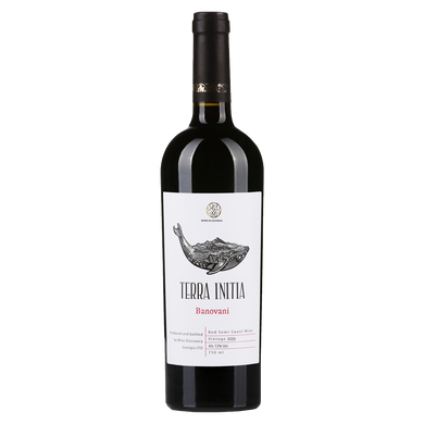 Вино Terra Initia Банированное красное полусладкое 0,75л 13%