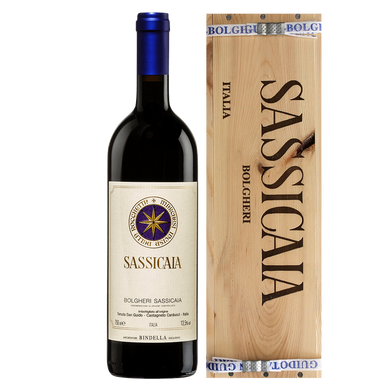 Вино червоне сухе Sassicaia 2009 Bolgheri /Tenuta San Guido/ 1.50л, 14,0% в дерев`яній коробці