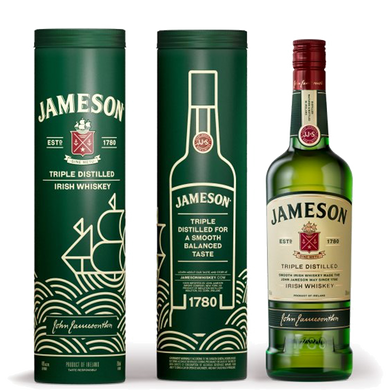Виски Jameson 0,7л. 40% в мет.упак.
