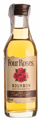 Виски бурбон "Four Roses" 0,05л 40%