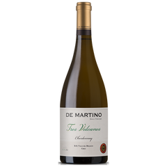 Вино біле сухе De Martino Single Vineyard "Tres Volcanes" Chardonnay, 1,5л. 13,5%, в сувенір.кор