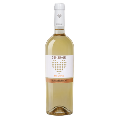 Вино ігристе біле напівсолодке "Sensuale" Moscato Basilicata IGP, 0,75л. 9,0%