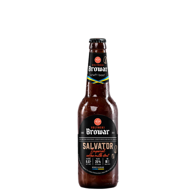 Пиво темне нефільтроване «SALVATOR» 0,35 л. 8%