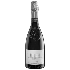 Вино игристое белое сухое Prosecco Rive Di Vidor Valdobbiadene DOCG "Tittoni" Spumante Dry 0.75л. 11.5%
