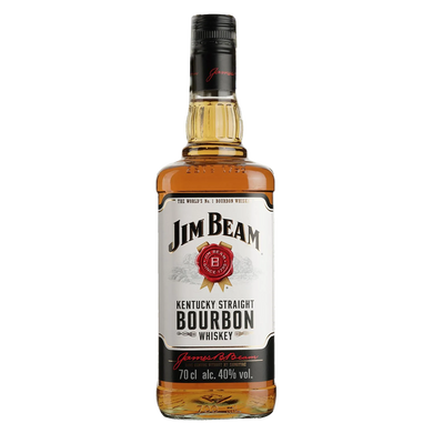 Віскі бурбон Jim Beam White, 0,7л 40%