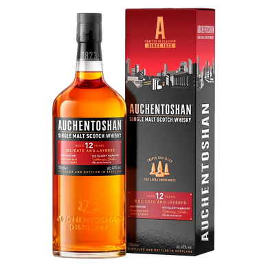 Віскі односолодовий AUCHENTOSHAN 12 yo 0,7л. 40%