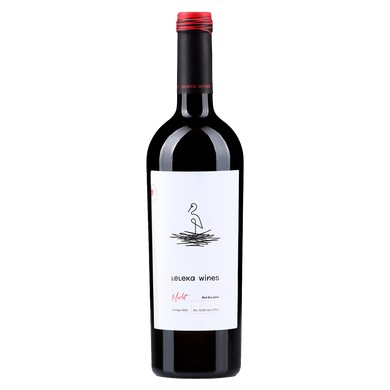 Вино червоне сухе LELEKA Wines Merlot 0,75 л. 12,5%