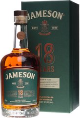 Віскі Jameson 18 років 0,7л. 40% в кор.