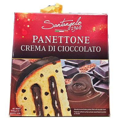 Паска Santangelo PANETTONE alla creme di cioccolato, 908г