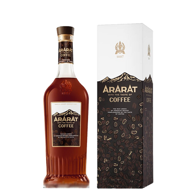 Міцний алкогольний напій Ararat Coffee 0.5л 30% в кор.